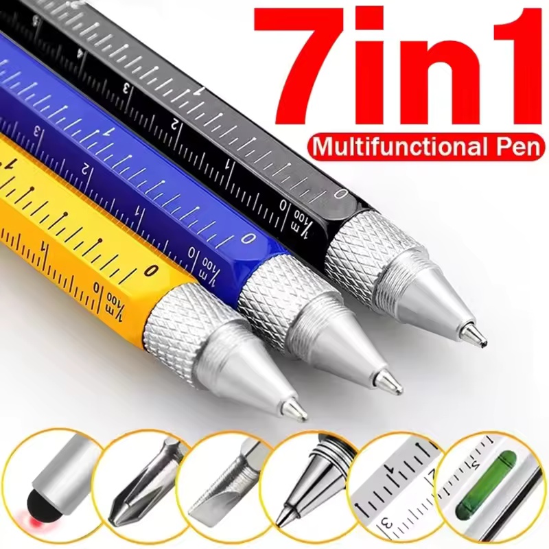 Writing Tools - 7가지 기능을 갖춘 다기능 펜: 터치스크린용