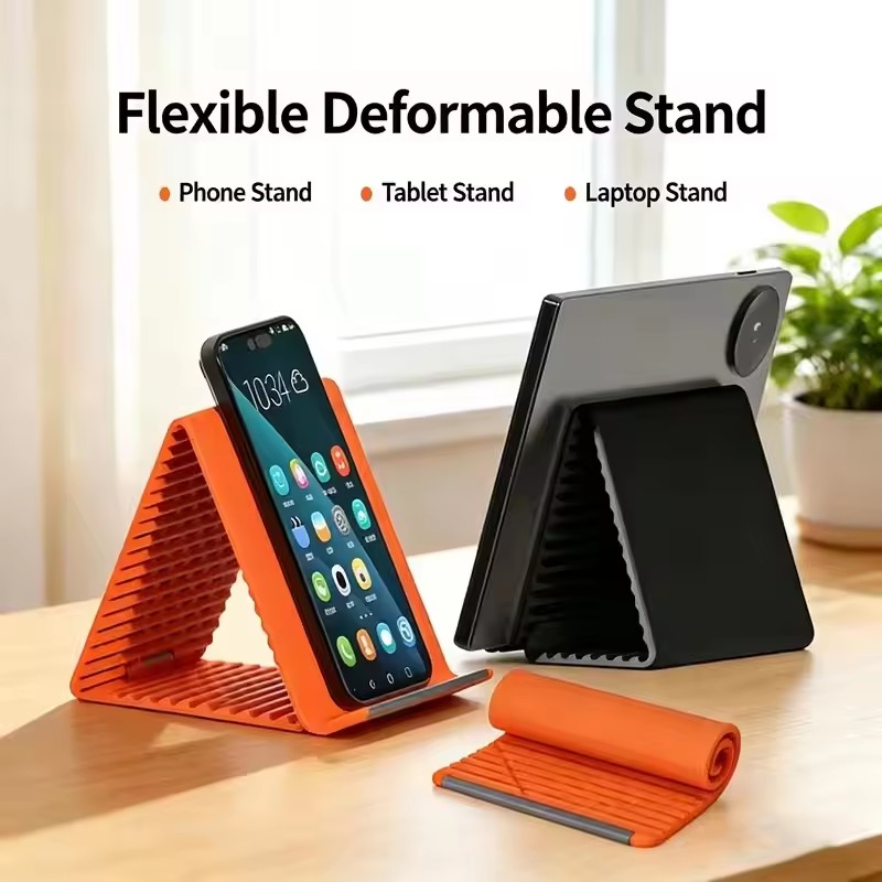 휴대하기 편리한 실리콘 소재의 스마트폰 거치대, 데스크 - Desk Accessories 리뷰 및 가격